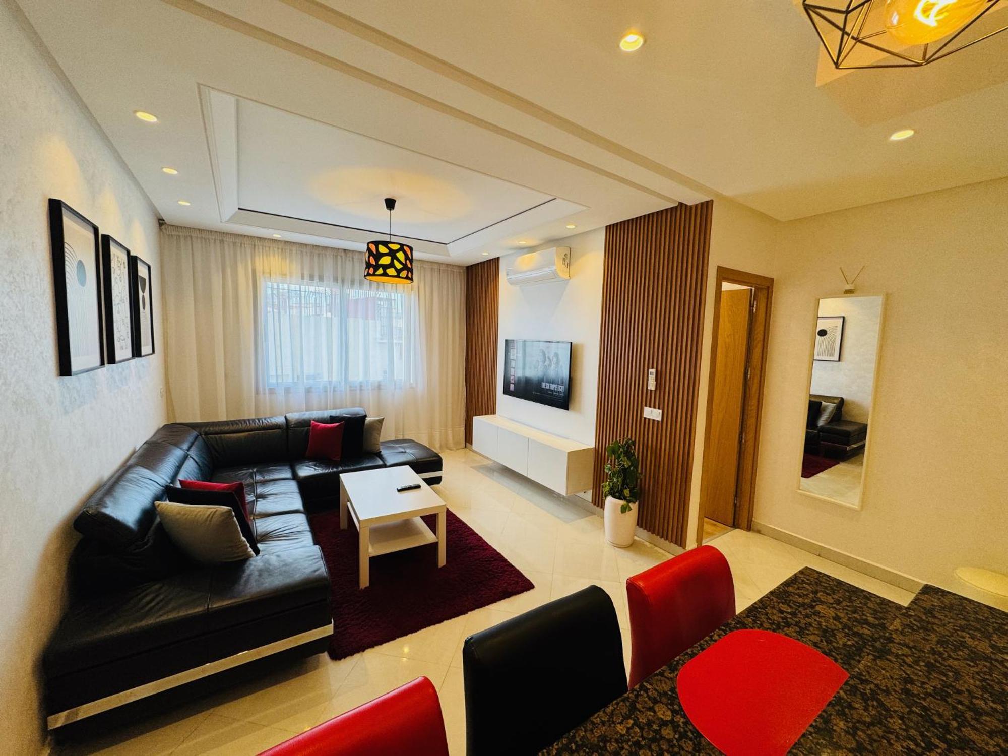 Modern Apartment In The Heart Of Tanger Exteriör bild