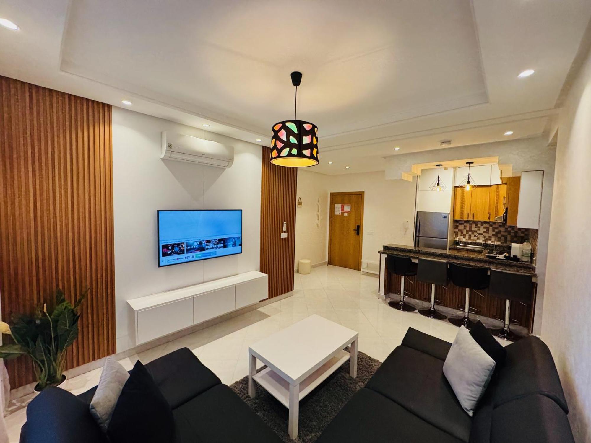 Modern Apartment In The Heart Of Tanger Exteriör bild