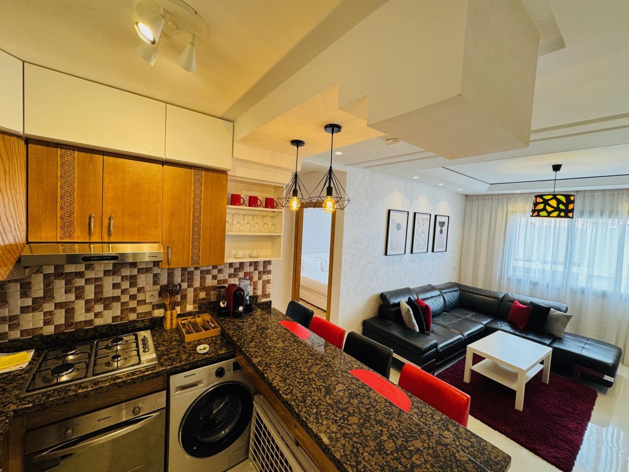 Modern Apartment In The Heart Of Tanger Exteriör bild