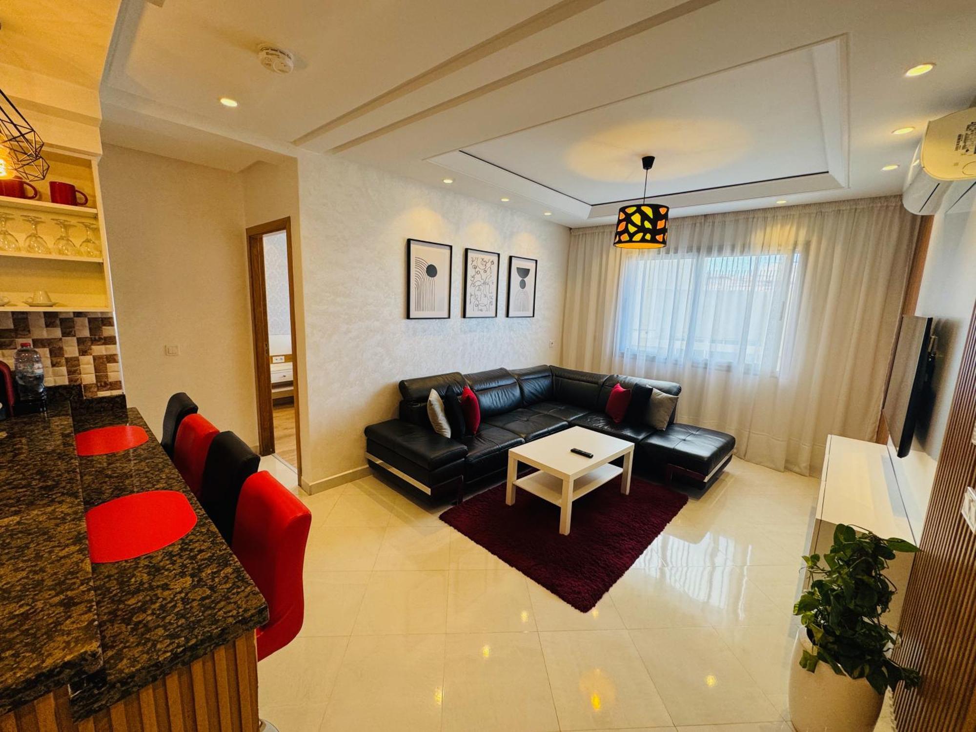 Modern Apartment In The Heart Of Tanger Exteriör bild