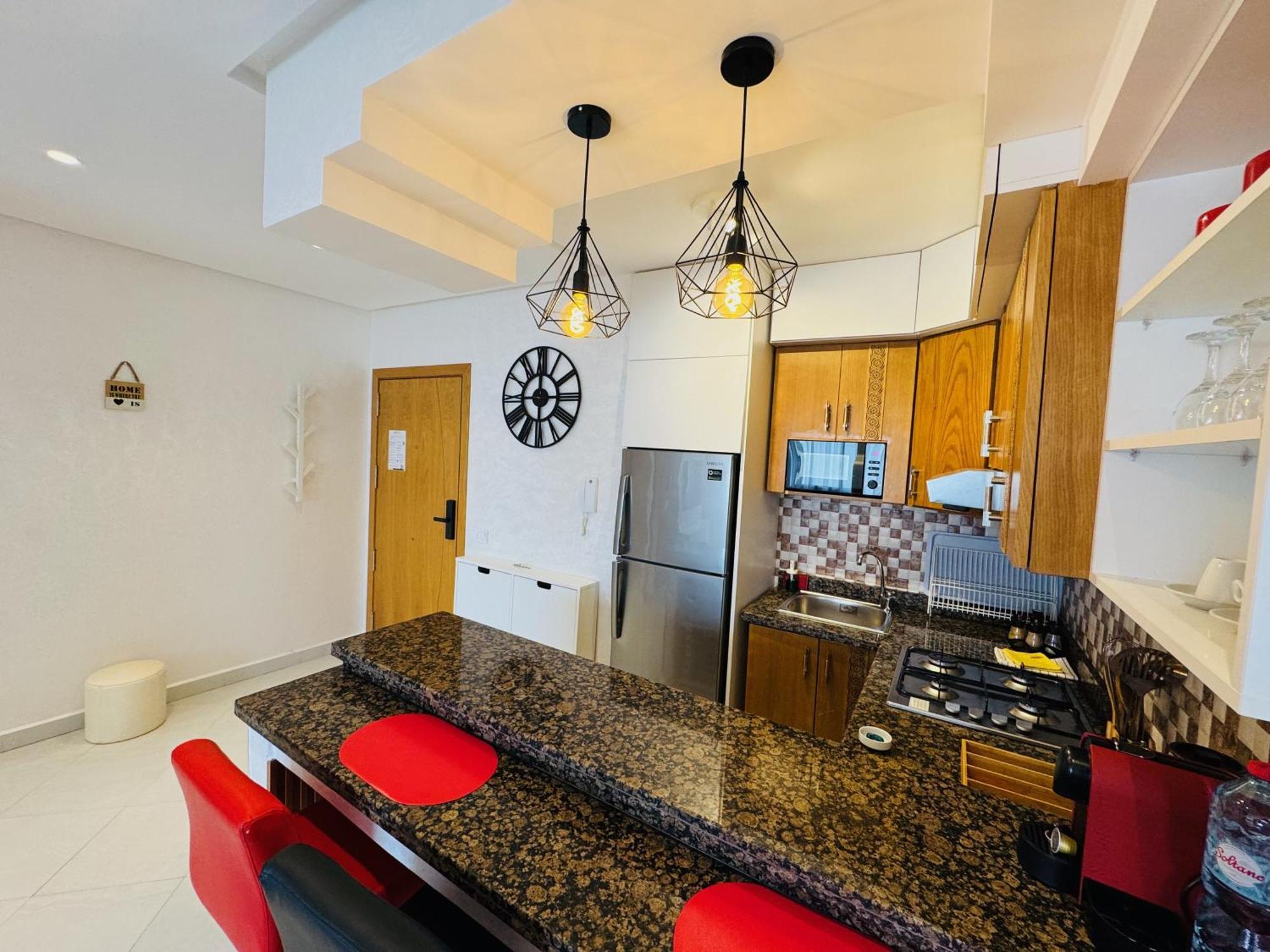 Modern Apartment In The Heart Of Tanger Exteriör bild
