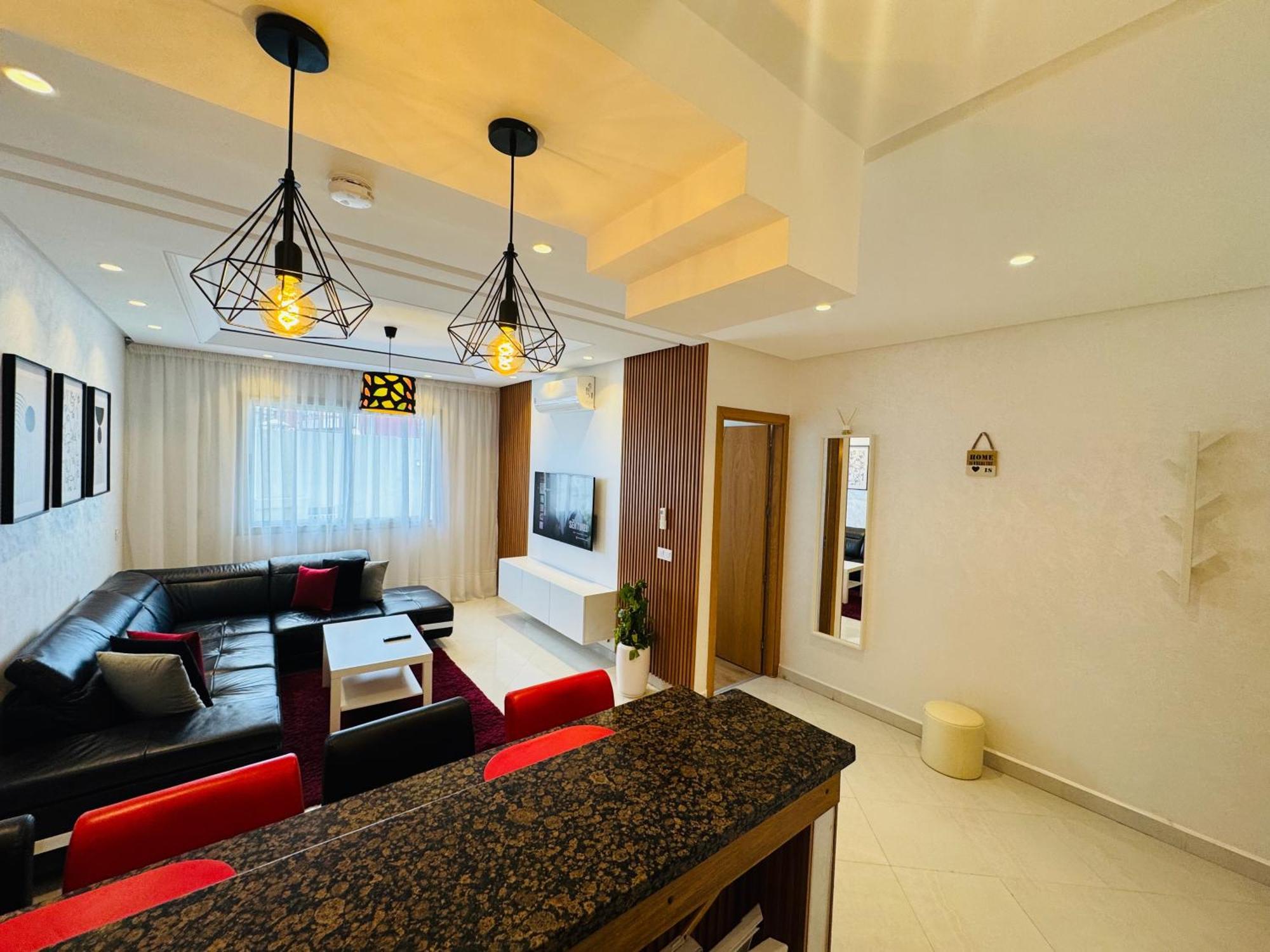 Modern Apartment In The Heart Of Tanger Exteriör bild