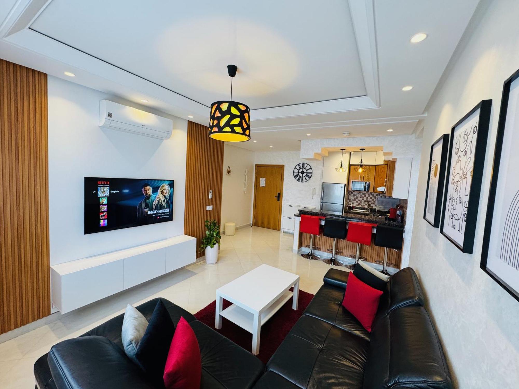 Modern Apartment In The Heart Of Tanger Exteriör bild