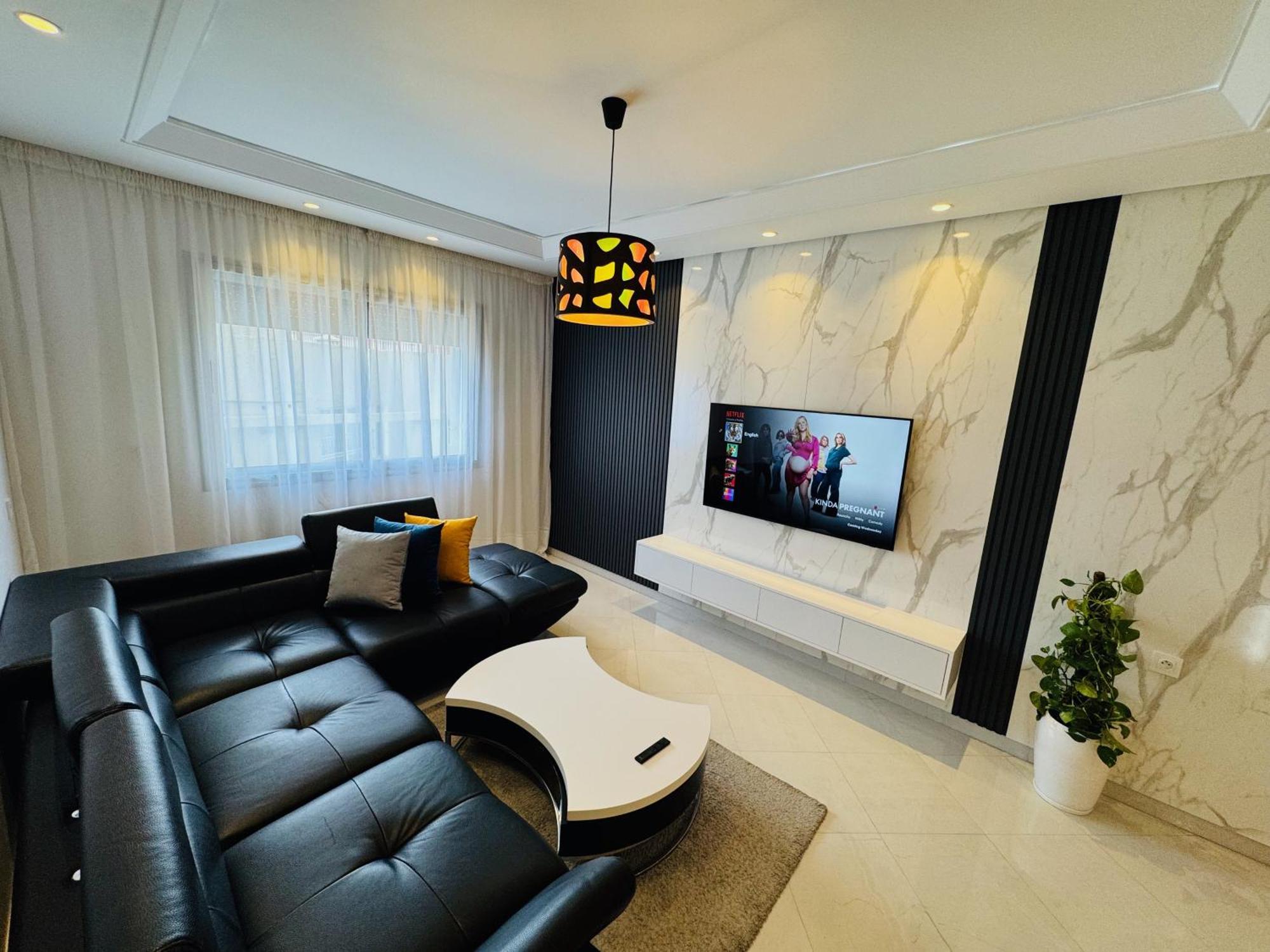 Modern Apartment In The Heart Of Tanger Exteriör bild