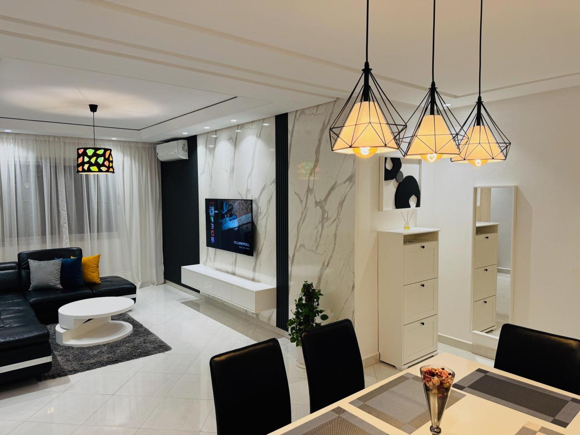 Modern Apartment In The Heart Of Tanger Exteriör bild