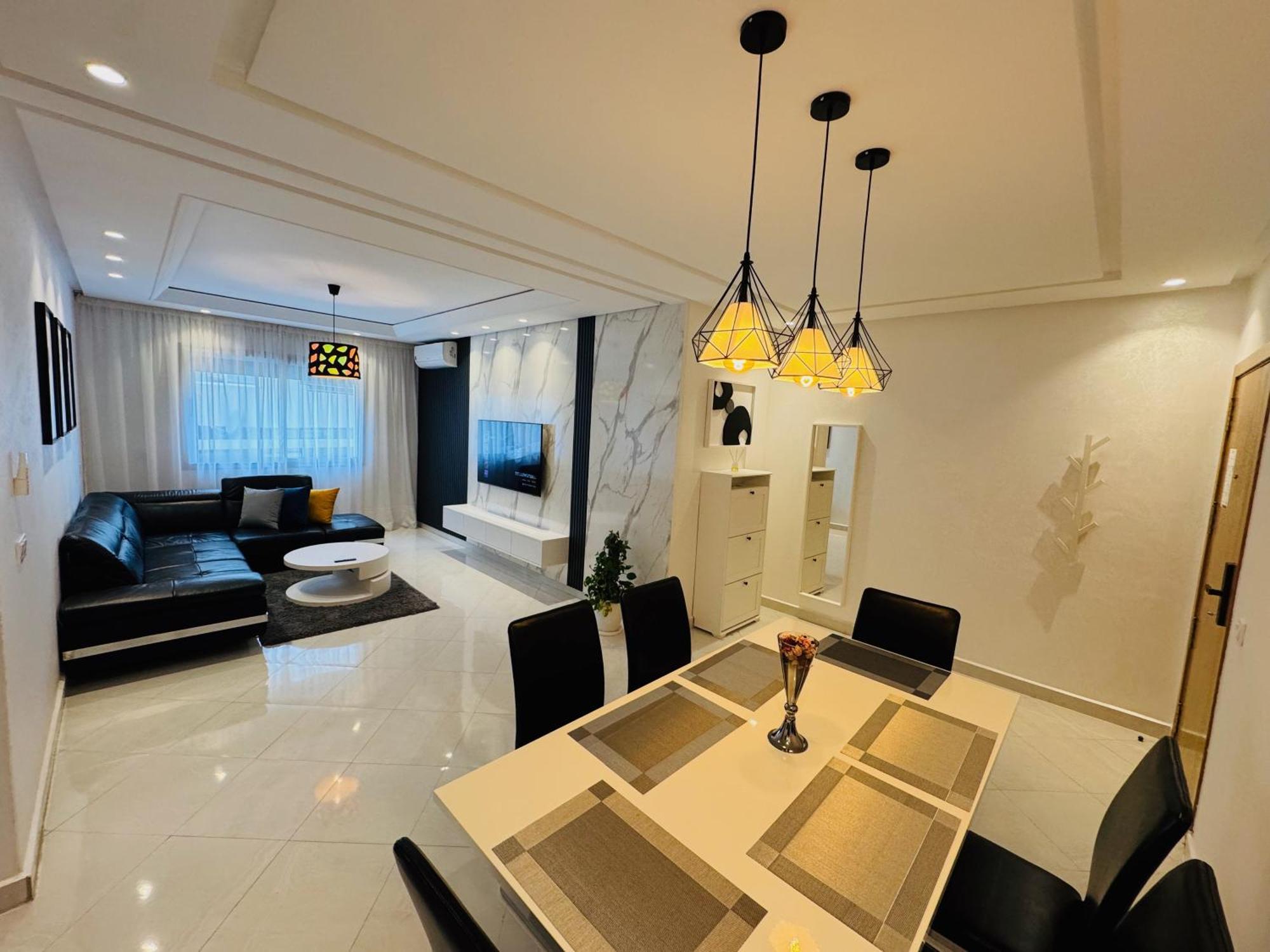 Modern Apartment In The Heart Of Tanger Exteriör bild