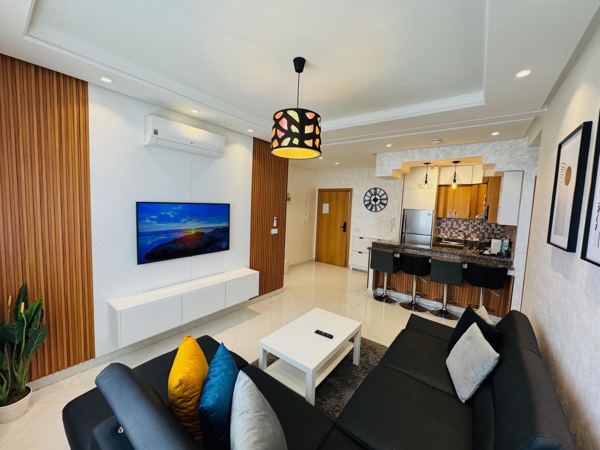 Modern Apartment In The Heart Of Tanger Exteriör bild